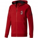 Veste Milan AC 2017/2018 Anthem Capuche